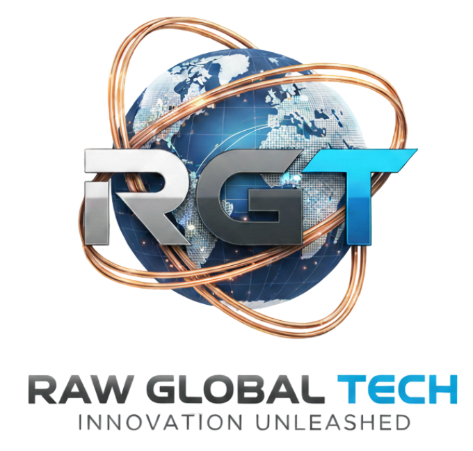 RAW GLOBAL TECH Logo